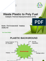 Waste Plastic To Poly Fuel: Environmental