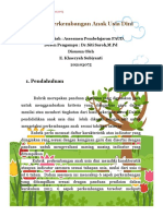 Tugas 2 Rubrik Asesmen Pembelajaran PAUD