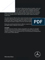 Mercedes e Class Saloon 2012 w212 Owners Manual 01 PDF