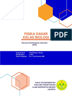 Rps Fisdas-biologi&Pendidikan Biologi