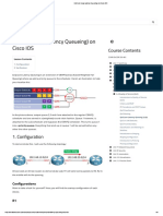 QoS LLQ (Low Latency Queueing) On Cisco IOS