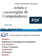 Arquitetura Computadores