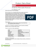 SKL-SP2 Solvent Penetrant Product Data Sheet