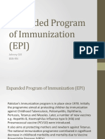 Expanded Program of Immunization (EPI)