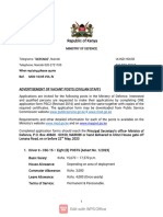 Vacancies in The Ministry of Defence Civilian PDF