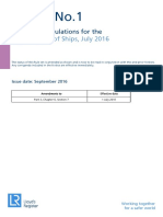 Notice No.1 Rules and Regulations For The Classification of Ships July 2016 PDF