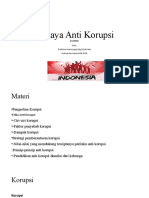 Budaya Anti Korupsi D3 MPRS