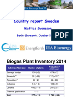 Sweden Biogas Report 2015