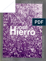 José Hierro Comentarios PDF