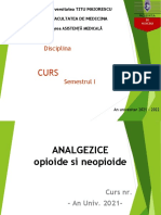 09.FARMACOLOGIE SPECIALA (Analgezice)