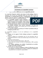 Chapitre 01 Introduction À La Comptabilité Analytique PDF