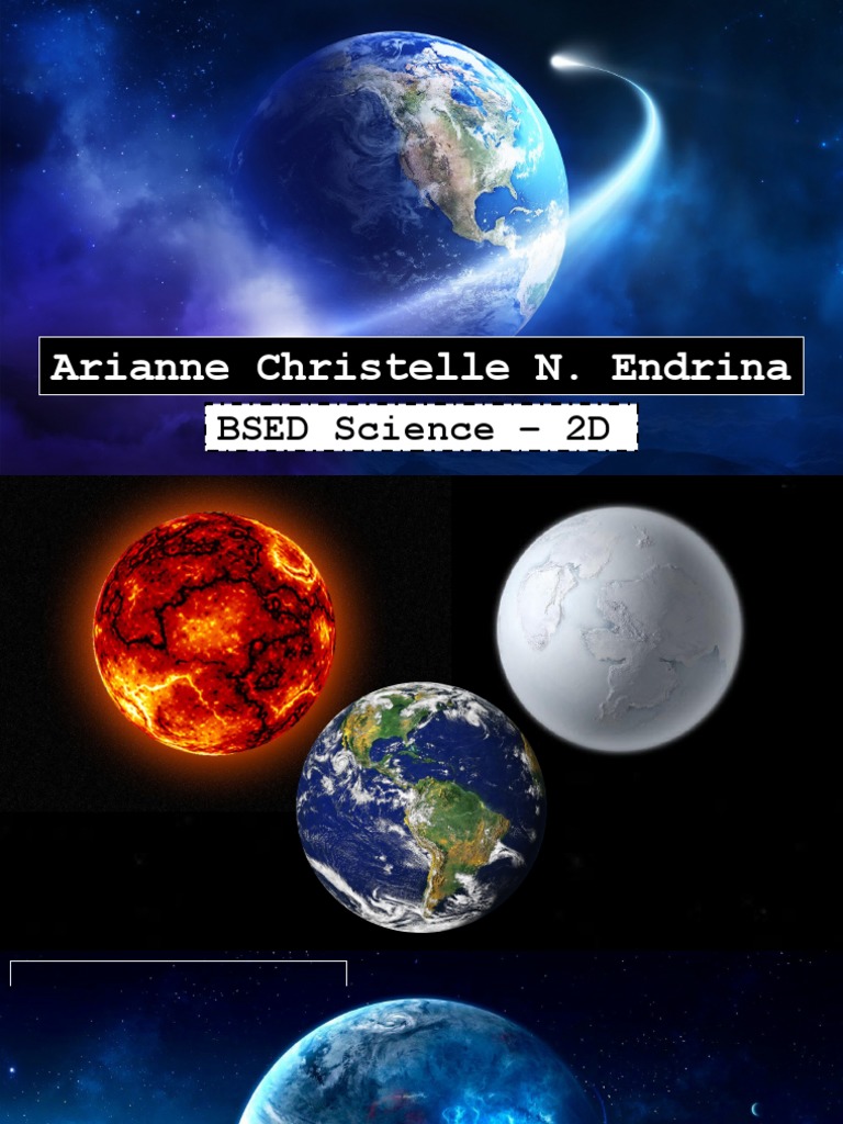 Earth's Formation and Structure | PDF