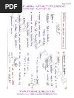 Unit 1, Biostatistics and Research Methodology, B Pharmacy 8th Sem, Carewell Pharma PDF