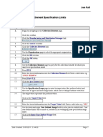 Defining Collection Element Specification Limits JOBAID