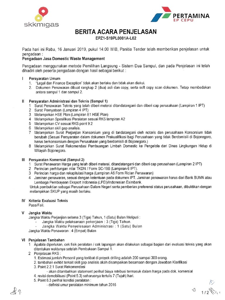 berita-acara-penjelasan-tender-domestic-waste-management-pdf-pdf
