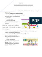 Aerobic Anaerobic Handouts PDF