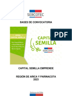 Bases SEMILLA EMPRENDE Arica 2023 V°B° PDF