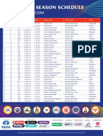 TATA IPL 2023 - Match Schedule PDF
