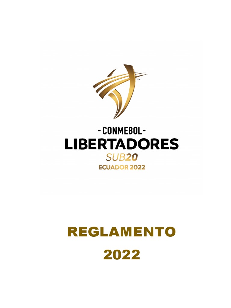 Reglamento CONMEBOLLibertadoresSub20 2022 VF PDF PDF