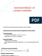 Kétváltozós Korreláció - És Regresszió-Számítás PDF