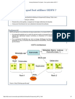 Hadoop Distributed File System - Dans Quel But Utiliser HDFS - PDF