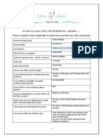 Sleep Questionaire 13 Mths To 23 Mths - Done PDF