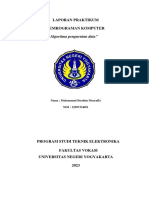 Algoritma Pengurutan Data - Muhammad Ibrahim Musyaffa - 2257334051 PDF