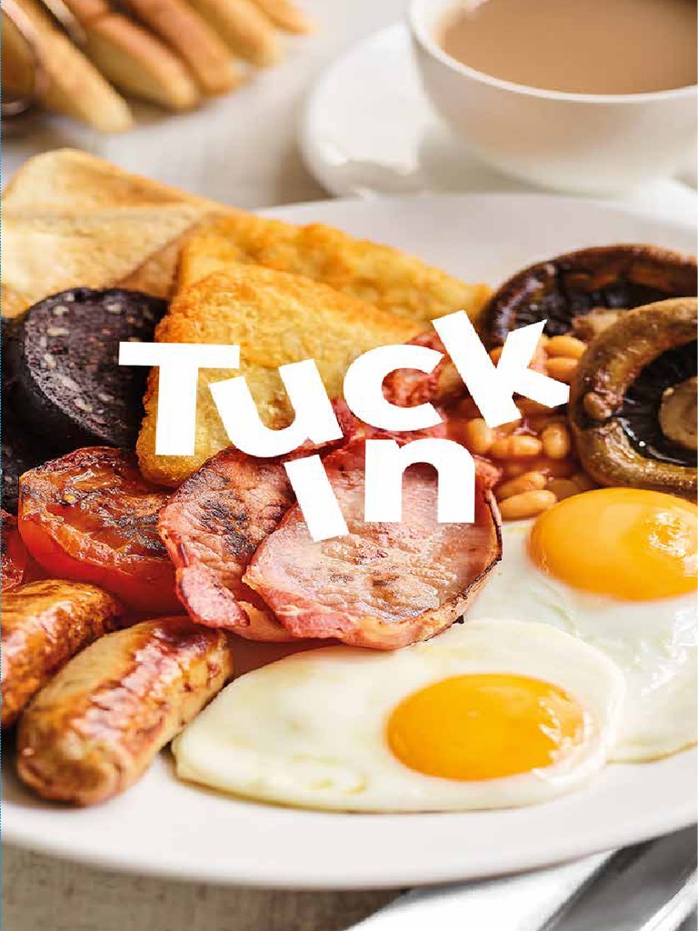 Beefeater Breakfast Menu PDF | PDF