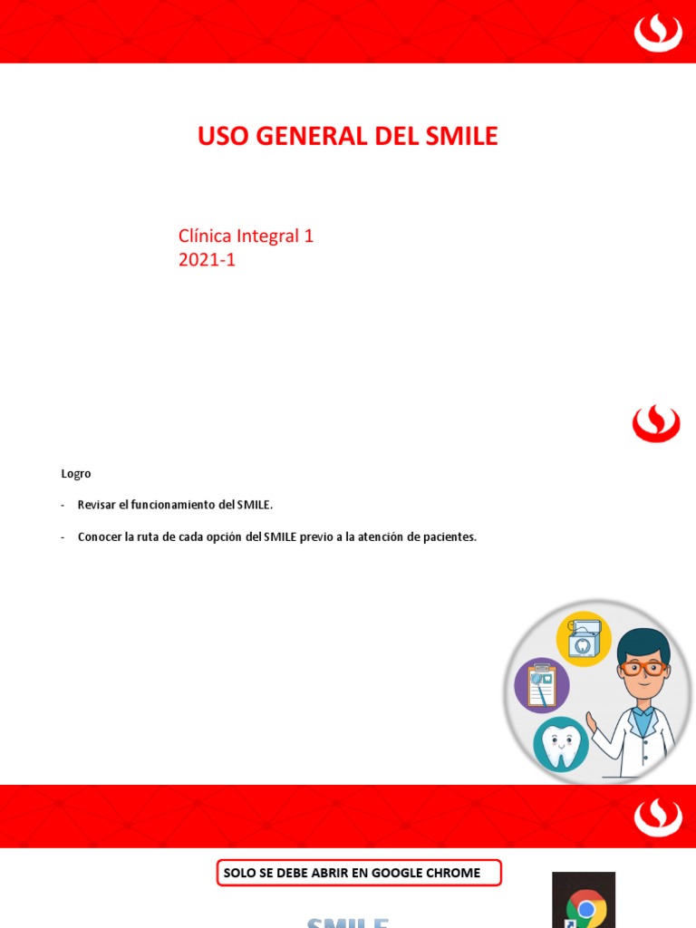 Cl nica integral 1 21 1 uso general del smile pdf