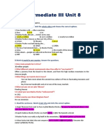 Intermediate III Unit 8 Videoworksheet