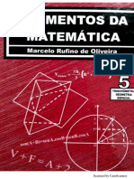 Elementos Da Matemática - Volume 5 - Marcelo Rufino de Oliveira