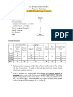 Recommended Study Plan 19-20A