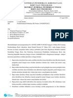 Pemberitahuan Perbaikan SK Nomor 230EKPT2022