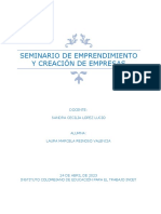 Actividad de Emprendimiento