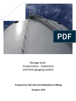 Storage Tank - Construction-Inspection & Tank Gauging System PDF