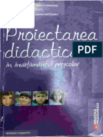 Proiectarea Didactică PDF
