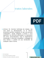 Contratos Laborales Y CARACTERISTICAS PDF