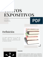 Trabajo Textos Expositivos - Laura Gómez y Vicente Muñoz PDF