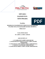 Mini Projek Badminton PDF