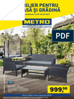 Cataloagele METRO - Mobilier Pentru Terasă Și Grădină