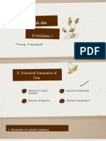 Tatap Muka 2 - B Numerical Summaries of Data