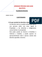 Semana 02 - Derechos Reales Tarea