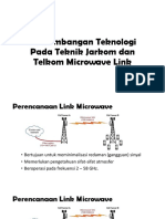 Perkembangan Teknologi Pada Teknik Jarkom Dan Telkom Microwave