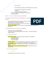 Fiche de Révision Droit Administratif PDF