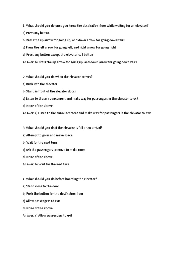 Safety MCQ 20 Items PDF