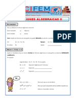 CLASE 04 - Expresion Algebraica II PDF