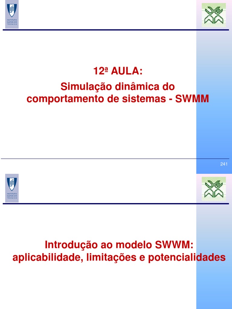 Introdução ao Modelo SWMM de Drenagem | PDF