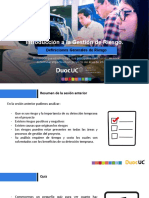 1.1.2 PPT Introducción A La Gestión de Riesgo Duoc Uc