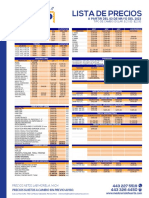 Lista de Precios PDF