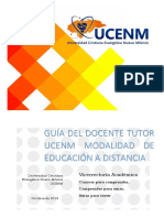 Guia Del Docente Tutor Educacion A Distancia PDF